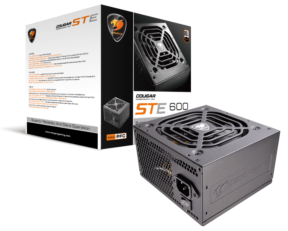 COUGAR STE600 80 plus COUGAR STE600 80 plus